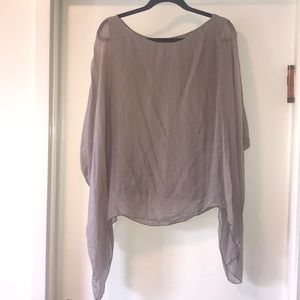 Silk flowwy top from Paris (tags still on)